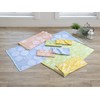 Kosugizen Jacquard Face Towels, Natural, 13.4 x 31.5 inches (34