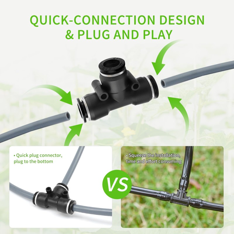 Automatic drip Irrigation System, DIY Automatic drip Irrigation kit self-Watering