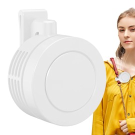 Personal Waist Fans | Bladeless Fan for Shirt or Neck,Silent Low-Noise Cooling Device, Travel Supplies for Camping Stroller School Home Picnic Outdoor Bedroom