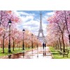 Castorland C-104369-2 Romantic Walk in Paris Jigsaw Puzzle, 1000 Pieces,