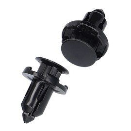 Amon 3830 Plastic Rivets for Nissan and Mitsubishi Cars, Bumpers (Front/Rear) and Headlights, Pack of 5