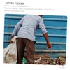 Healeved High Durability Trash Grabber for Litter up Flat Tool