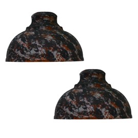 LEDSone Metal Ceiling Lamp Shade 29cm Easy Fit Light Pendant Modern Ceiling Lighting Shade for Bedroom, Hallway, Office Industrial Kitchen Hanging Light Shade Ceiling Pendant (Army Cama)