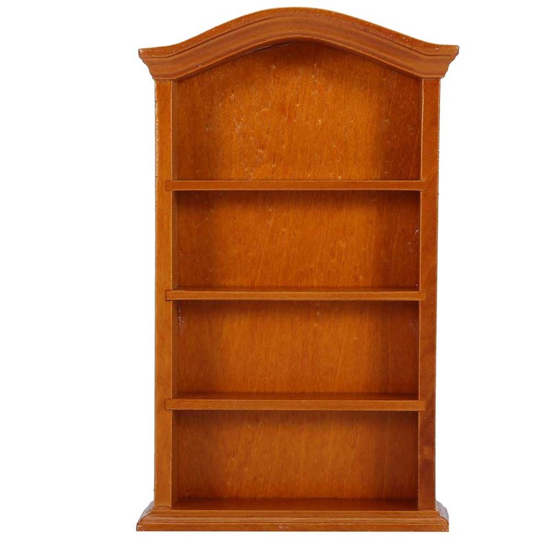 1:12 Dollhouse Miniature Furniture Wood Bookcase Bookshelf Cabinet Home Decor