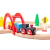 maxim enterprise, inc. 40 Pc Wooden Train Set, Complete Toy