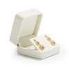 Oirlv Elegant Velvet Earring Gift Box for Wedding Valentine's Day