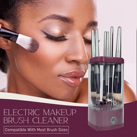 BOLD´N´TRUE BEAUTY 2025 Gen.3 Portable Electric Makeup Brush Cleaner Machine - Automatic USB Cosmetic Cleaning Tool & Storage for Brushes, Beauty Gift for Girlfriend - Plug-in Makeup Brush Cleaner