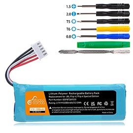 Pickle Power 3280mAh Speaker Battery for JBL Flip 4, Flip 4 Special Edition, JBL GSP872693 01