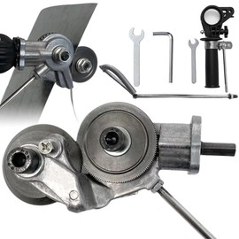 Electric Drill Shear Attachment Cutter Nibbler, Electric Drill Plate Cutter Metal Nibbler Drill Attachment with adapter, Universal Sheet Metal Cutter Knife for Cutting Iron, White Sheet, Steel, Copper