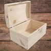 Wooden Treasure Chest Box | 29 x 19 x 14.5