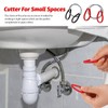 Pack of 4 Stainless Steel Rope Saw, 80 cm Wire