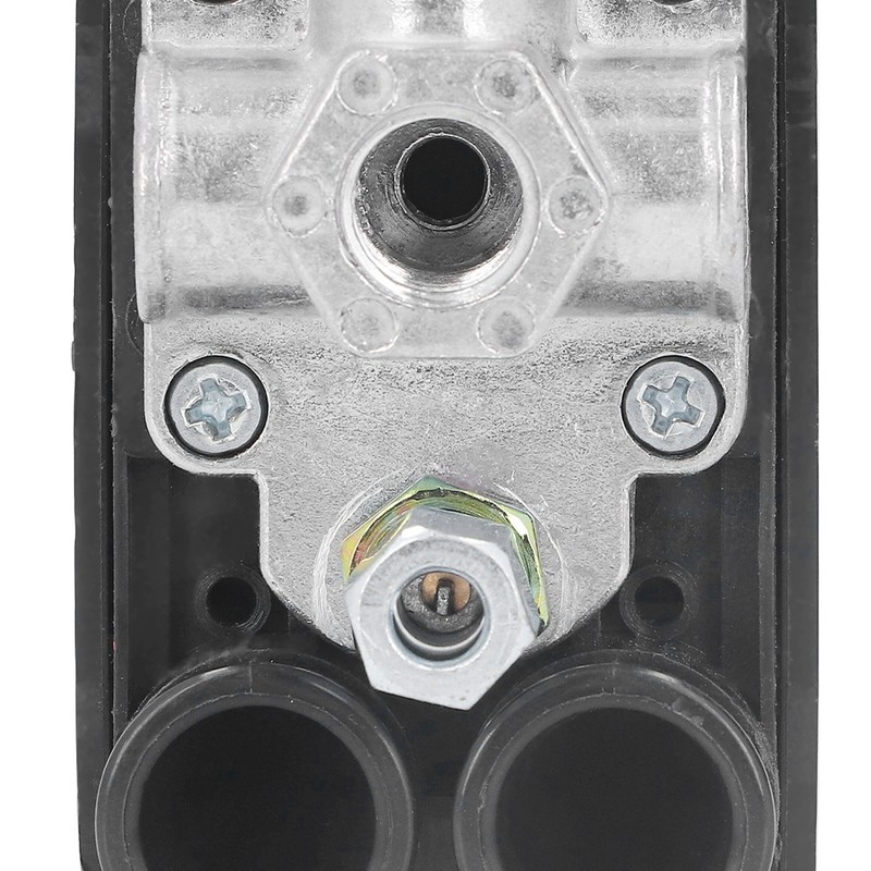 Air Compressor Pressure Switch Automatic Valve 4 Holes 90‑125PSI Accessory