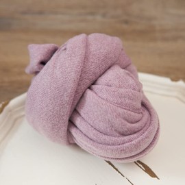 Newborn Baby Photo Outfits Props Stretch Blanket Infant Boy Girl Photography Velvet Wraps for Baby Photo Shoot (Purple)