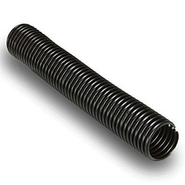 Electriduct 1" Nylon Wire Loom Split Conduit Slit Flexible Corrugated Tubing with Marker - 300 Feet - Black