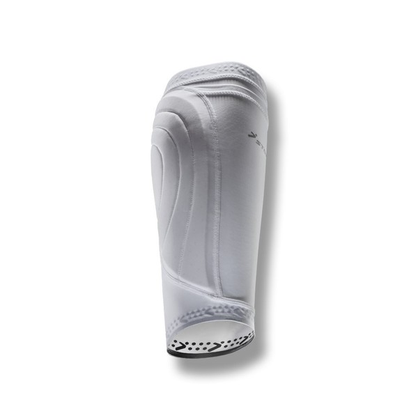 Storelli BodyShield LegSleeves | Compression Soccer Shin Guard Holders | Enhanced Leg Protection | White | Small