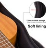 Kmise Ukulele Gig Bag Soft Carry Case Double Strap with