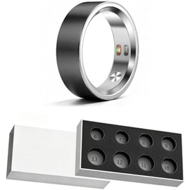 Smart Ring Wearable for Sleep, Activity, and Everyday Lifestyle Tracking - XUV forth Riing Sizing Kit Waterproof