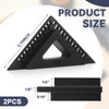 Shimeyao 4 Pcs Trimble Door and Window Casing Reveal Marking