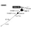 TAKAMIYA(タカミヤ) H.B CONCEPT フカセシモリ 楕円 JJ-0012 蛍光レッド S