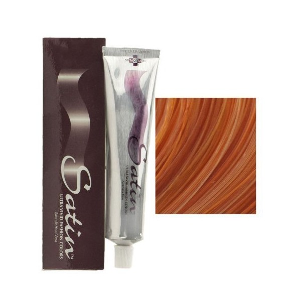 Satin Hair Color - ultra vivid fashion colors - 7CI - Intense Copper