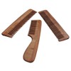 HealthGoodsIn - Set of 3 Pure Neem Wood Combs for