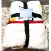 Cuddl Duds Dogs 50x60 Inches Cozy Soft Reversible Throw Blanket