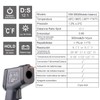 BAIRUI Termometro Infrarojo, Pistola de Temperatura Láser Digital Sin Contacto,