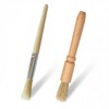 Coffee Grinder Cleaning Brush 2Pcs, Wood Handle & Natural Bristles