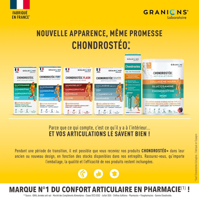 EA Pharma Chondrostéo Massage Gel 100ml