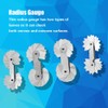 Guitar Tool Kit Guitar Radius Gauge Set Concave Gauge, Fillet