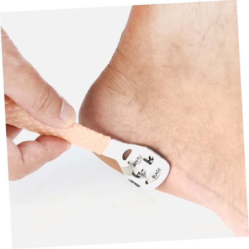 minkissy 3pcs Dead Skin Remover Pedicure Tools Foot Scraping Blade