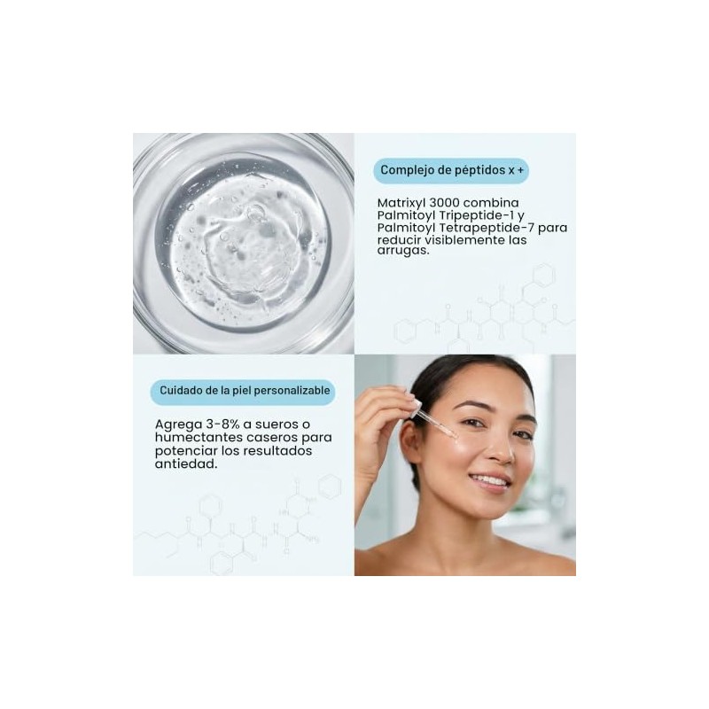 Skin Perfection Matrixyl 3000, Palmitoyl Oligopeptide and Tetrapeptide 7, Reduces