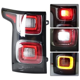 waltyotur Car Rear Tail Light Brake Lamp Replacement for 2018 2019 2020 Land Range Rover L405 LR098353 LR098346 Stop Signal Lamp Rear Warning Brake Fog Light Car Accessories