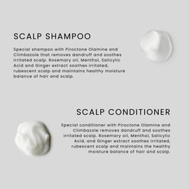 SACHAJUAN Scalp Shampoo and Conditioner Set | Itch Relief and Calming | Anti-Dandruff | Set of 2 (3.4oz)