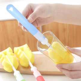 Baby Bottle & Kitchen Cleaning Brush Set 4-Piece Bottle Brush Set - Random Color/Design 4ea