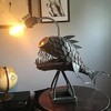 CAFELE Rustic USB Angler Fish Lamp, Shark Lamp Steampunk Style