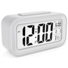 sin&mi - Alarm Clock Large LED Display Digital Alarm Clock