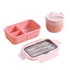 DAM 1100ml Stackable Lunch Box with Lid and Cutlery 21
