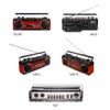 Riptunes Cassette Boombox, Retro Blueooth Boombox, Cassette Player and Recorder,