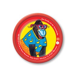 Kekz Audio chip for cookie listeners, Volker Rosin - Kekz 1: Volker Rosin - The Gorilla with sunglasses, music for children from 3 years, playing time approx. 37 minutes