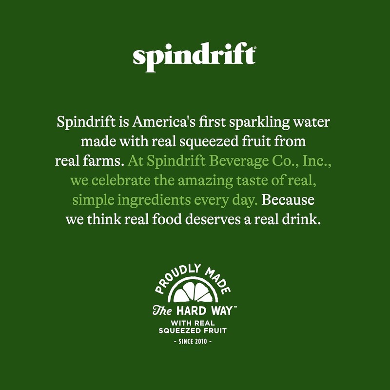 Spindrift "Concord Freeze" Grape Soda Made With Real Squeezed Fruit