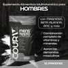 COURA Mens Testo - 220 Cápsulas 55 Porciones - Vitaminas