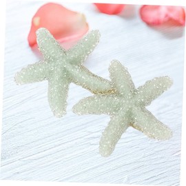 Outanaya Glitter Hairpin Hair Clip Women Girls Alloy Decorative Hair Clips Sea Star Design