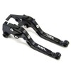 KBGRAX Motorcycle Aluminum CNC Adjustable Foldable Extendable Brake Clutch Levers