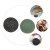 Baluue 4Pcs Half-Dome Konjac Facial Sponges Soft Exfoliating Face Cleansing