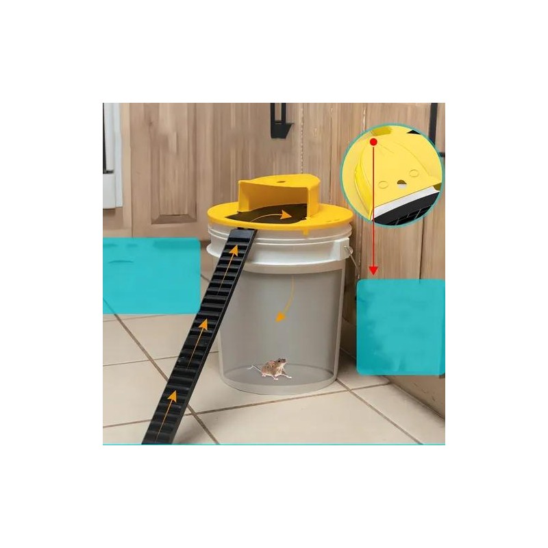 Automatic Reset Mouse Trap for Indoor & Outdoor Use –