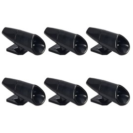 Deer Deterrent Horn for Vehicle, Deer Call, Wildlife Caution, 6-Pack, Black, for Car, Truck, Motorcycle, Life-Saving Warning Device
