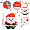POPOYU Christmas Cuddly Toy Santa Claus, 9 inches/23 cm Santa