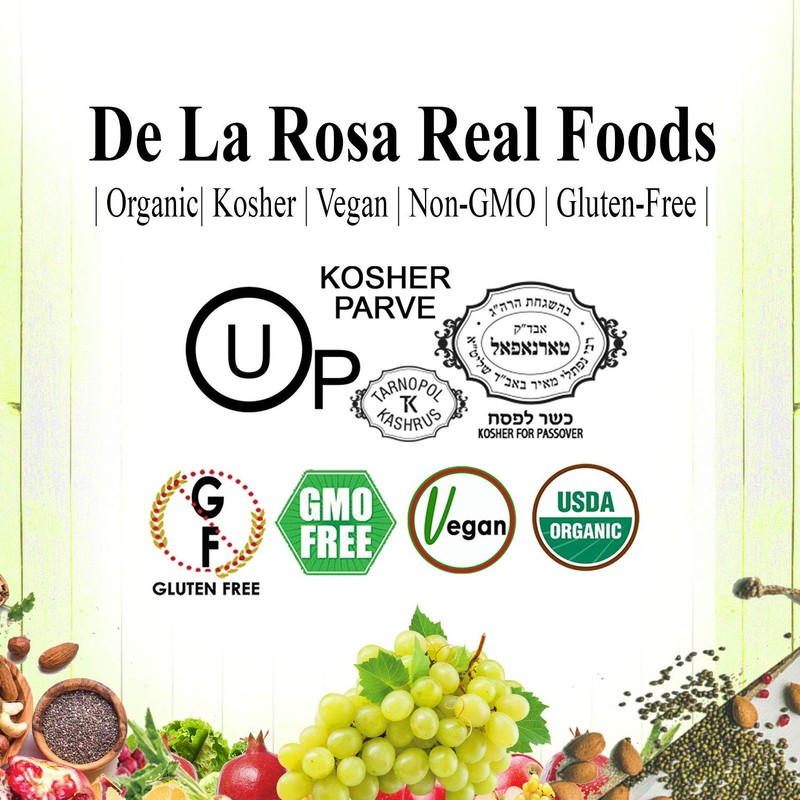 De La Rosa Organic Red & White Wine Vinegar, Raw