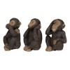 Wise Monkeys See Hear Speak No Evil Ape Collectible Figurine
